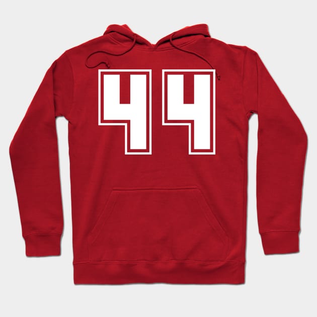 forty four Hoodie by designseventy